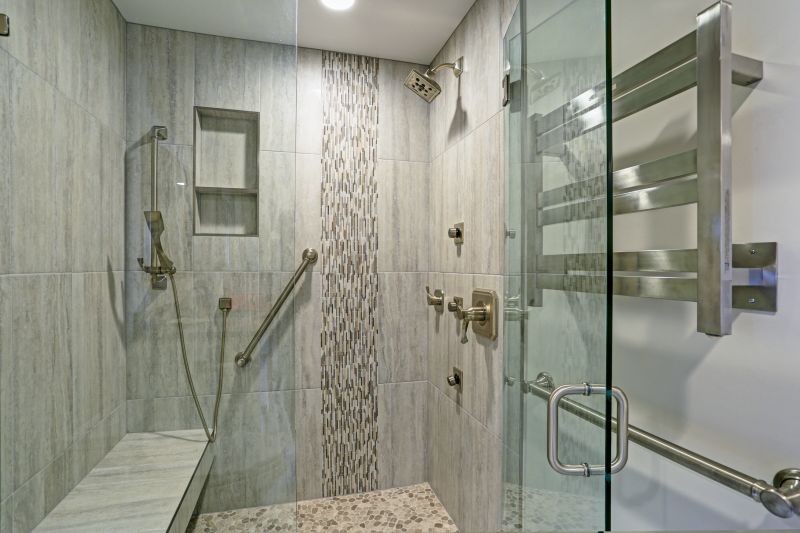 Walk-In Shower with Multiple Jets